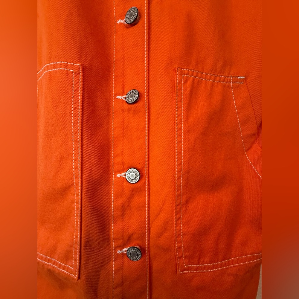 NWT dickies orange overall dress - Picture 2 of 8